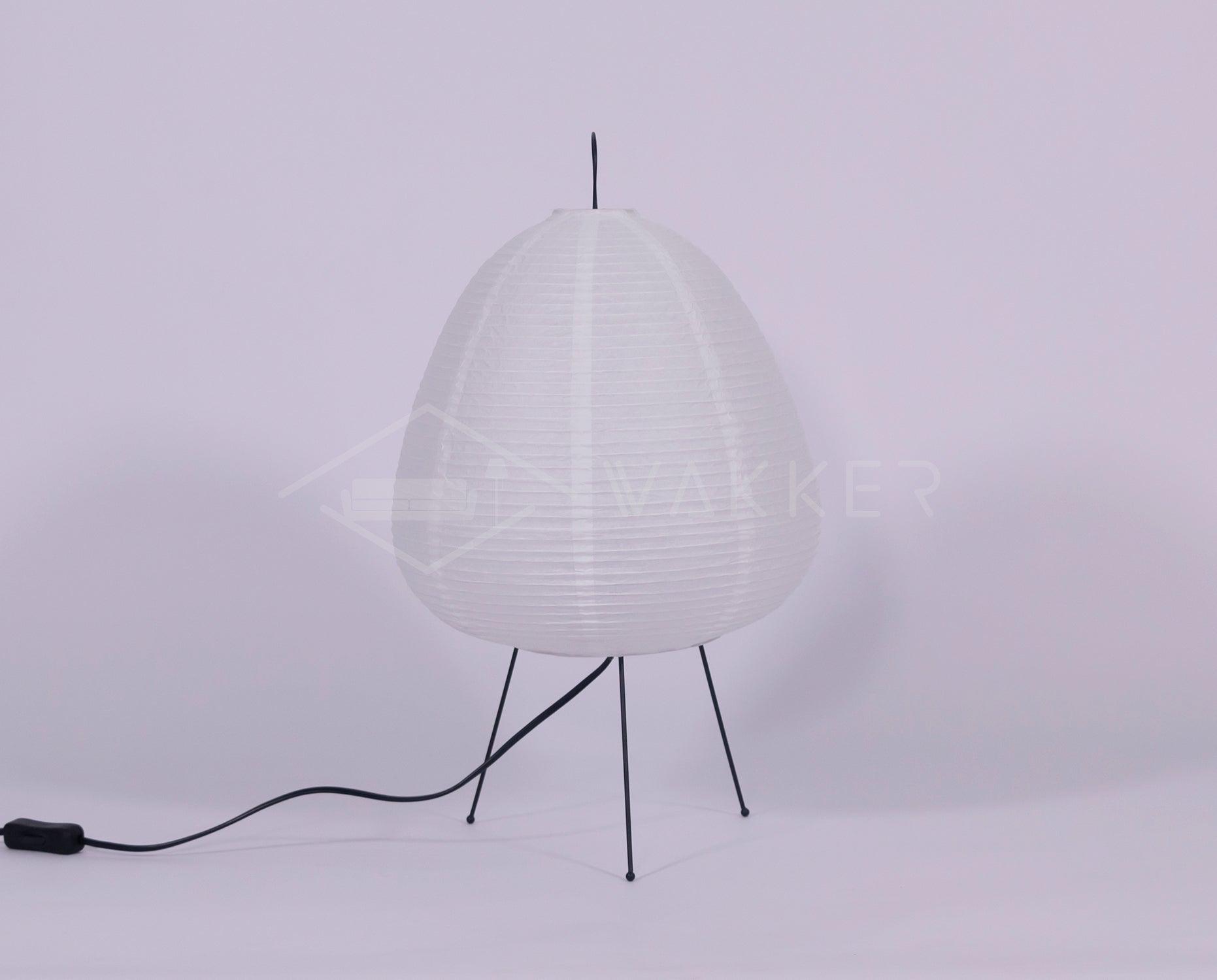 Washi Paper Table Light, Bedside Table Lamp, detail 64
