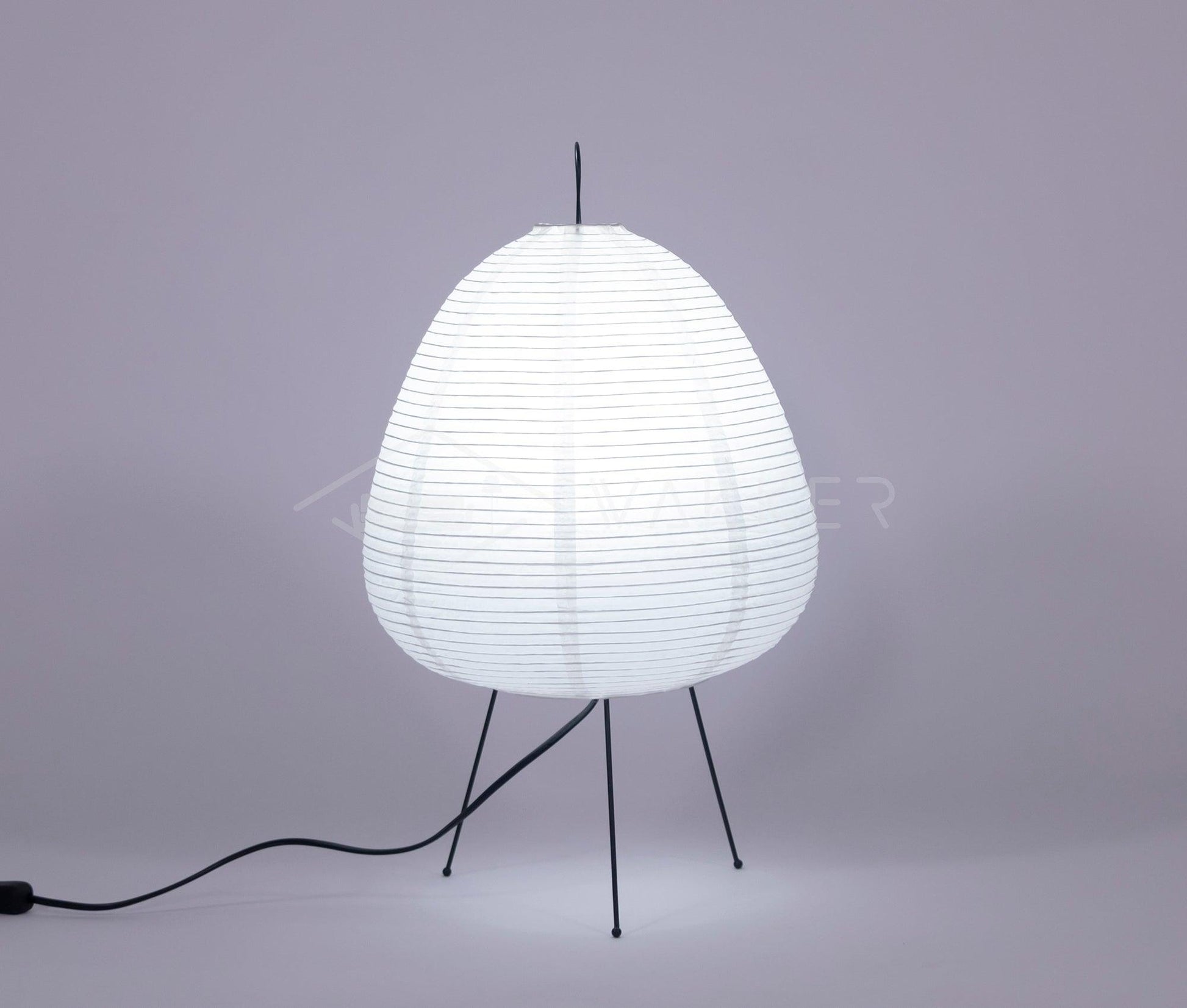 Washi Paper Table Light, Bedside Table Lamp, detail 65