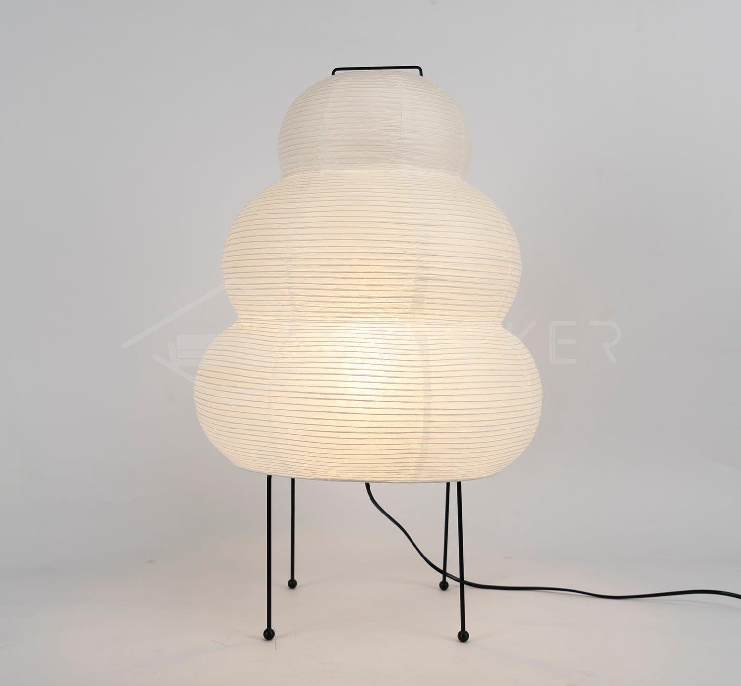 Washi Paper Table Light, Bedside Table Lamp, detail 72