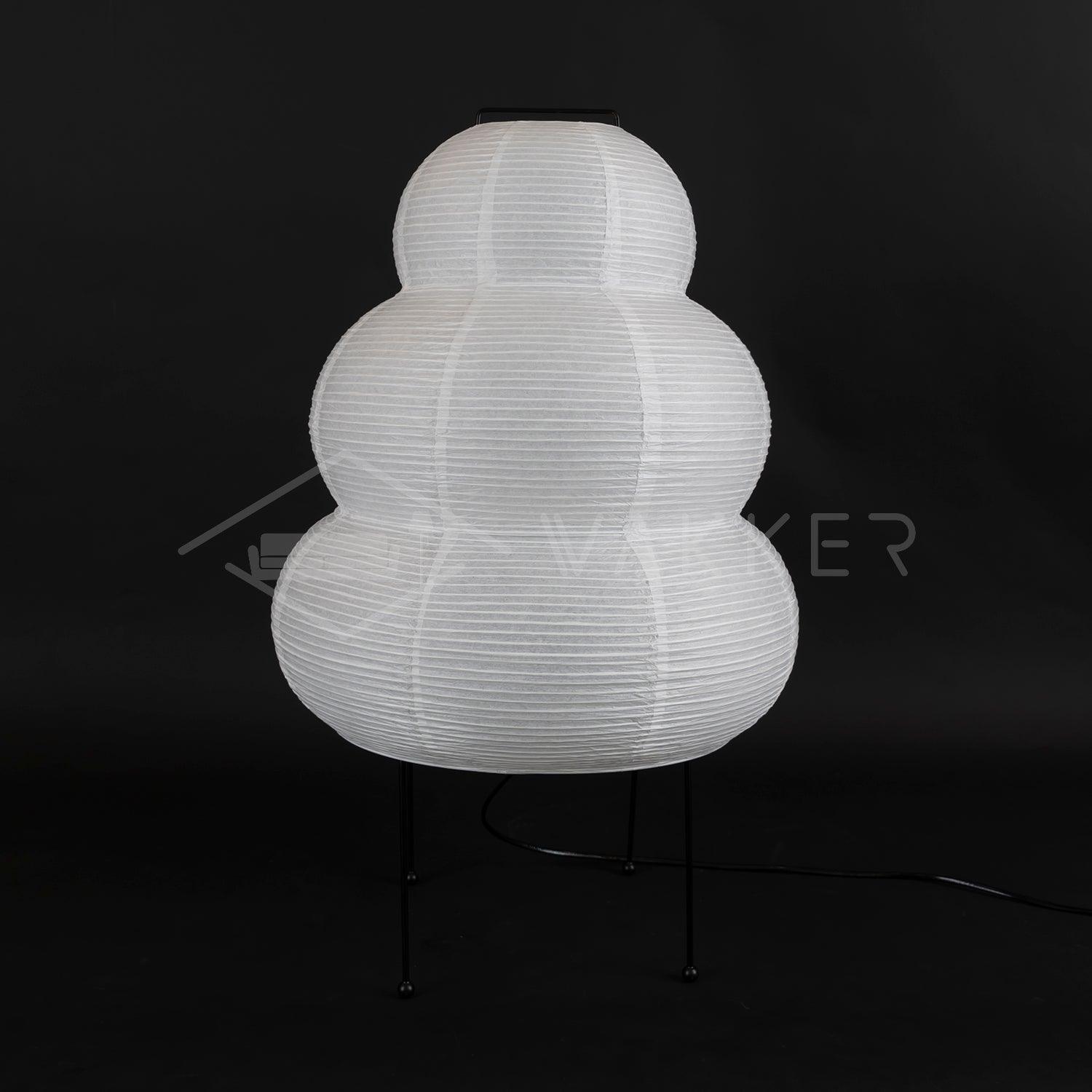 Washi Paper Table Light, Bedside Table Lamp, detail 67
