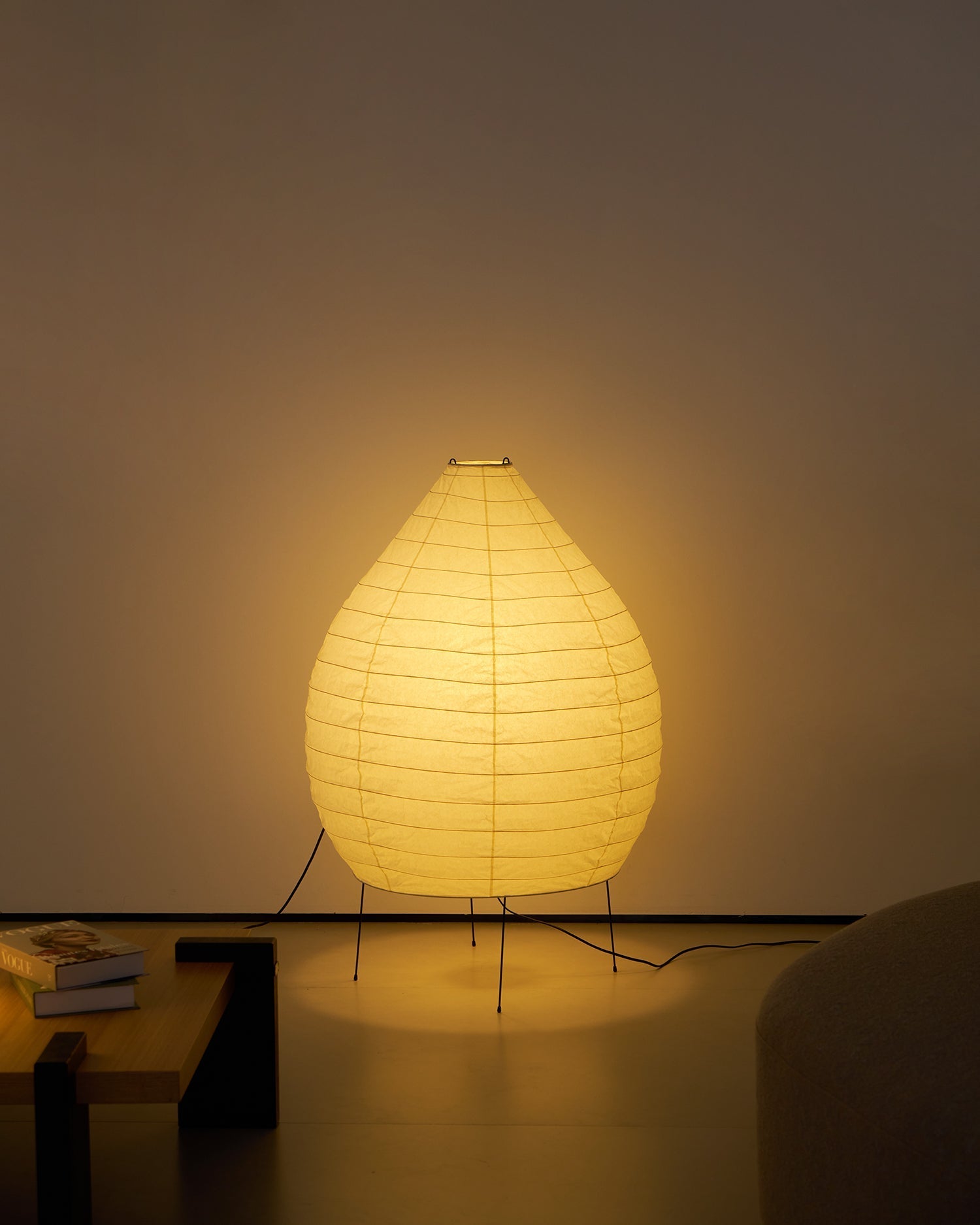 Washi Paper Lantern Floor Light, Floor Lamp, detail 25