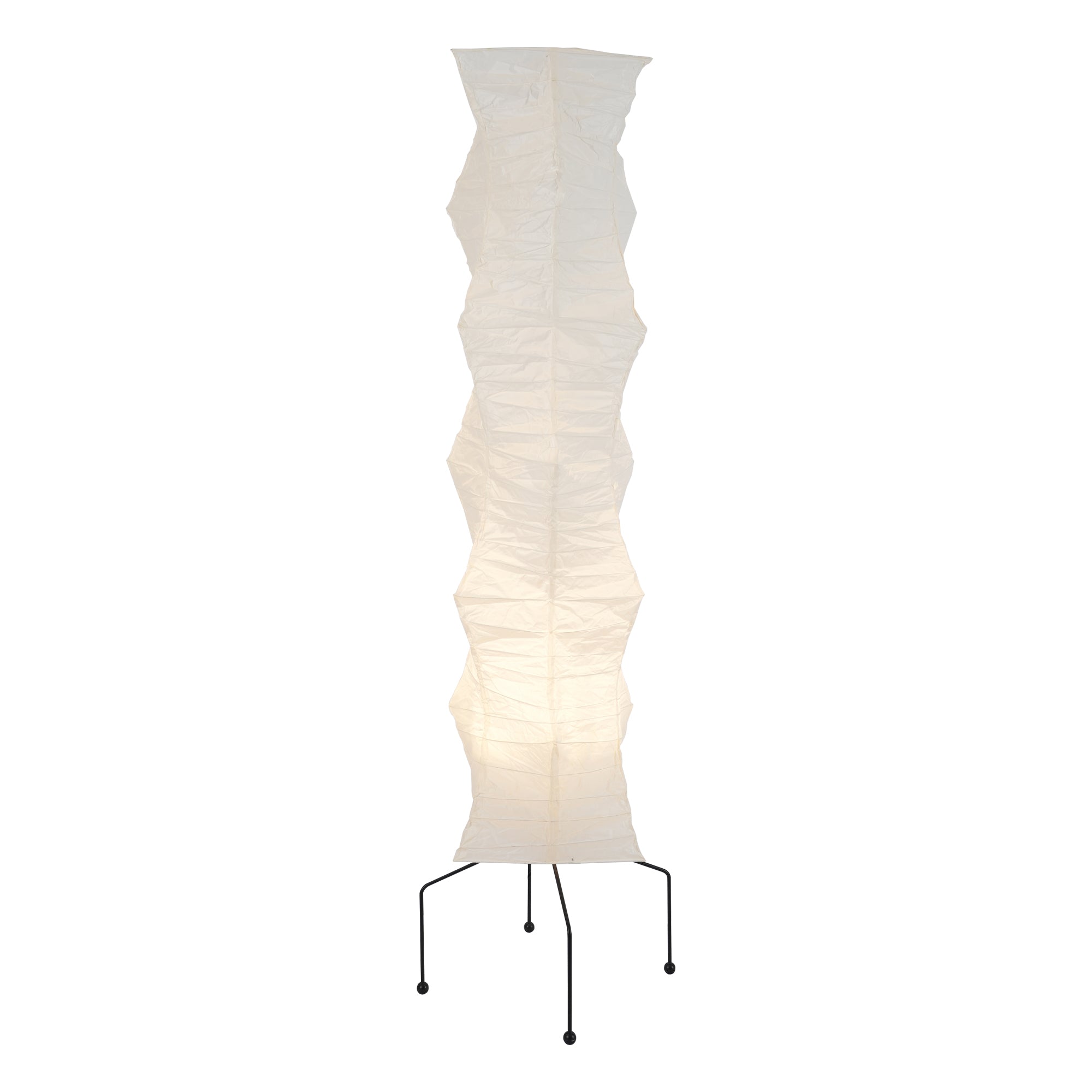 Rice Paper Floor Light, Floor Lamp, detail 19