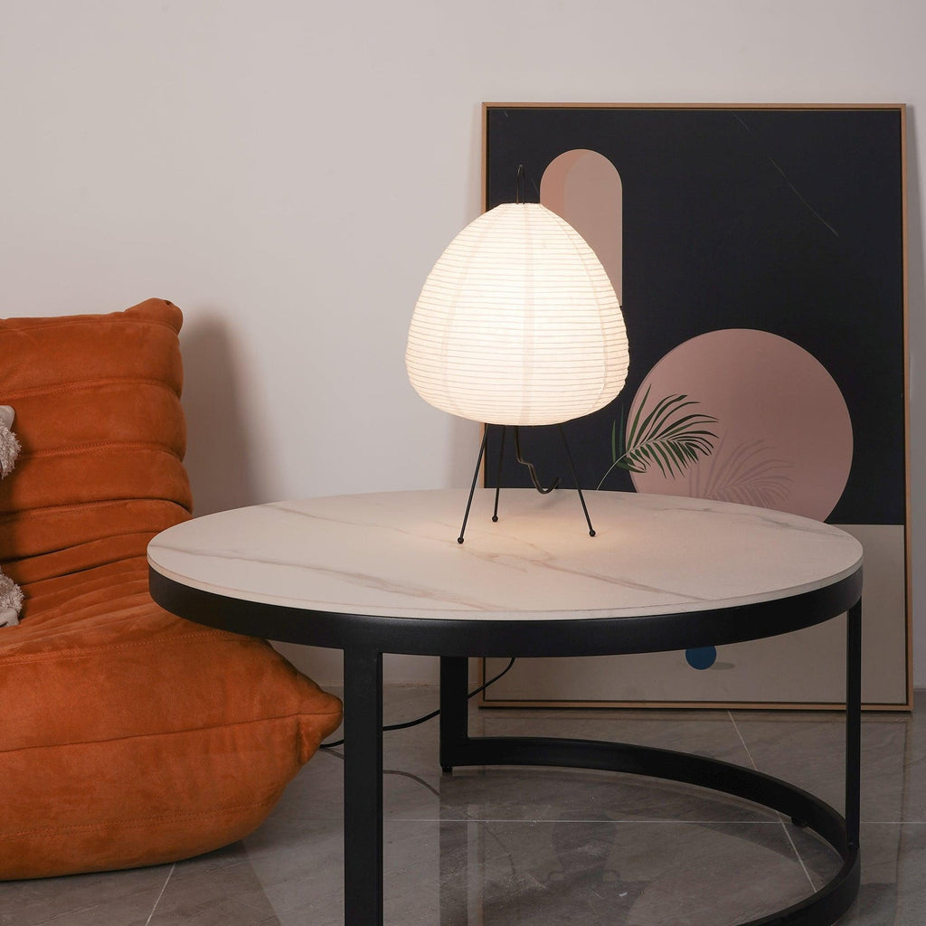 Washi Paper Table Light, Bedside Table Lamp, detail 78