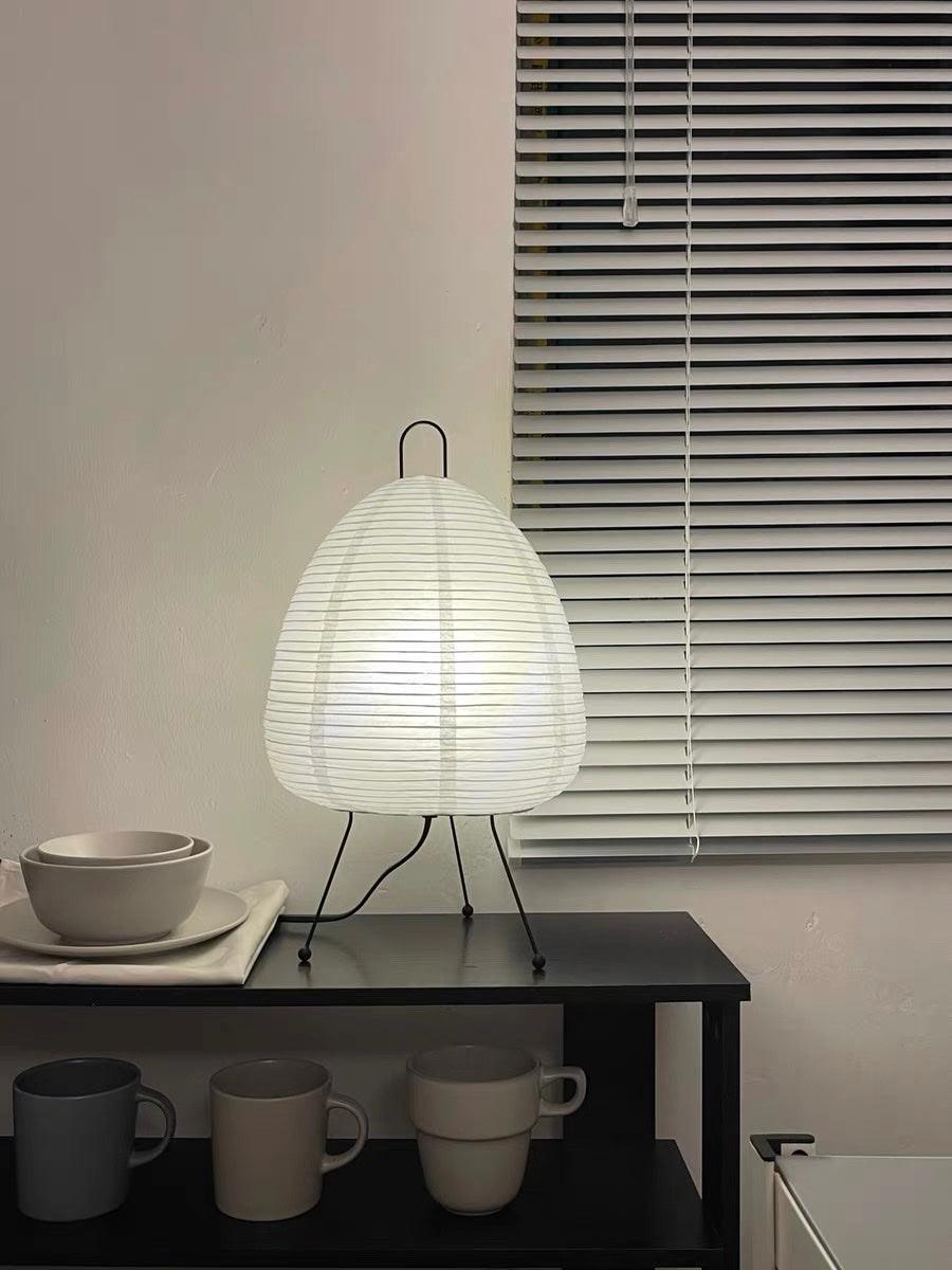 Washi Paper Table Light, Bedside Table Lamp, detail 33