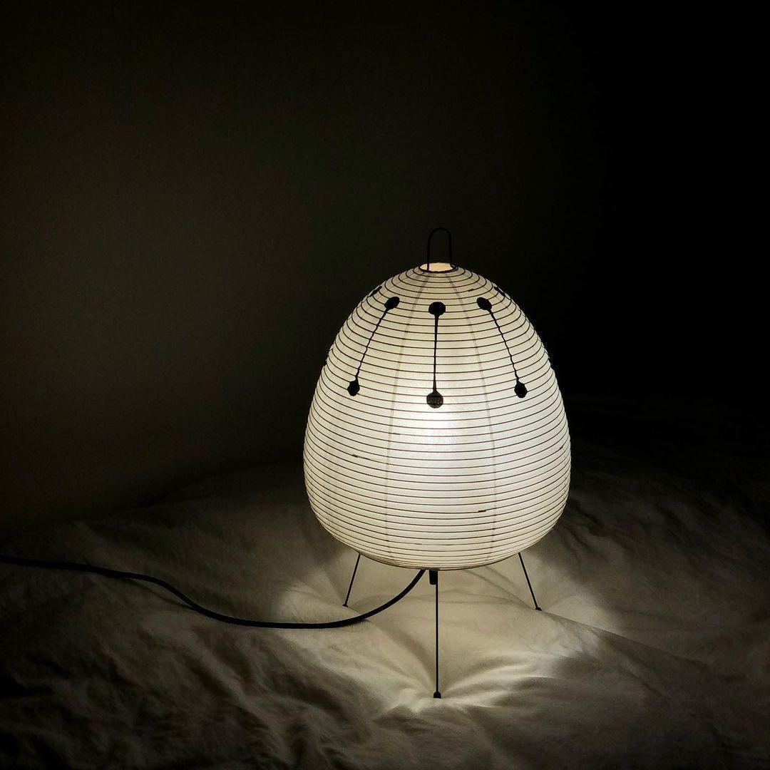 Washi Paper Table Light, Bedside Table Lamp, detail 40