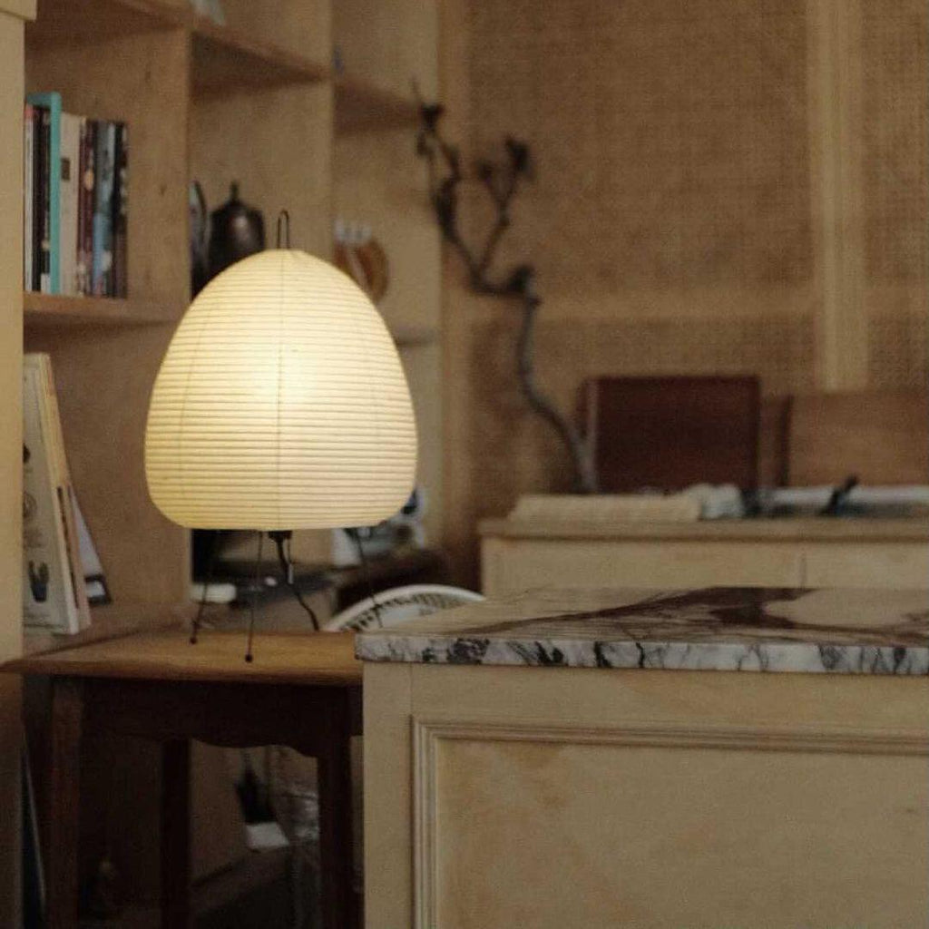 Washi Paper Table Light, Bedside Table Lamp, detail 47