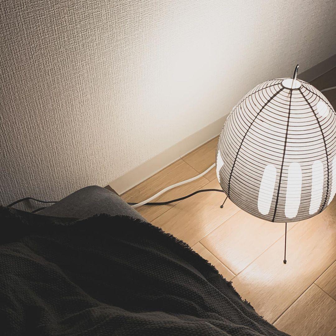 Washi Paper Table Light, Bedside Table Lamp, detail 53