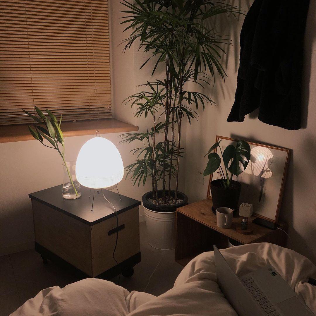 Washi Paper Table Light, Bedside Table Lamp, detail 57