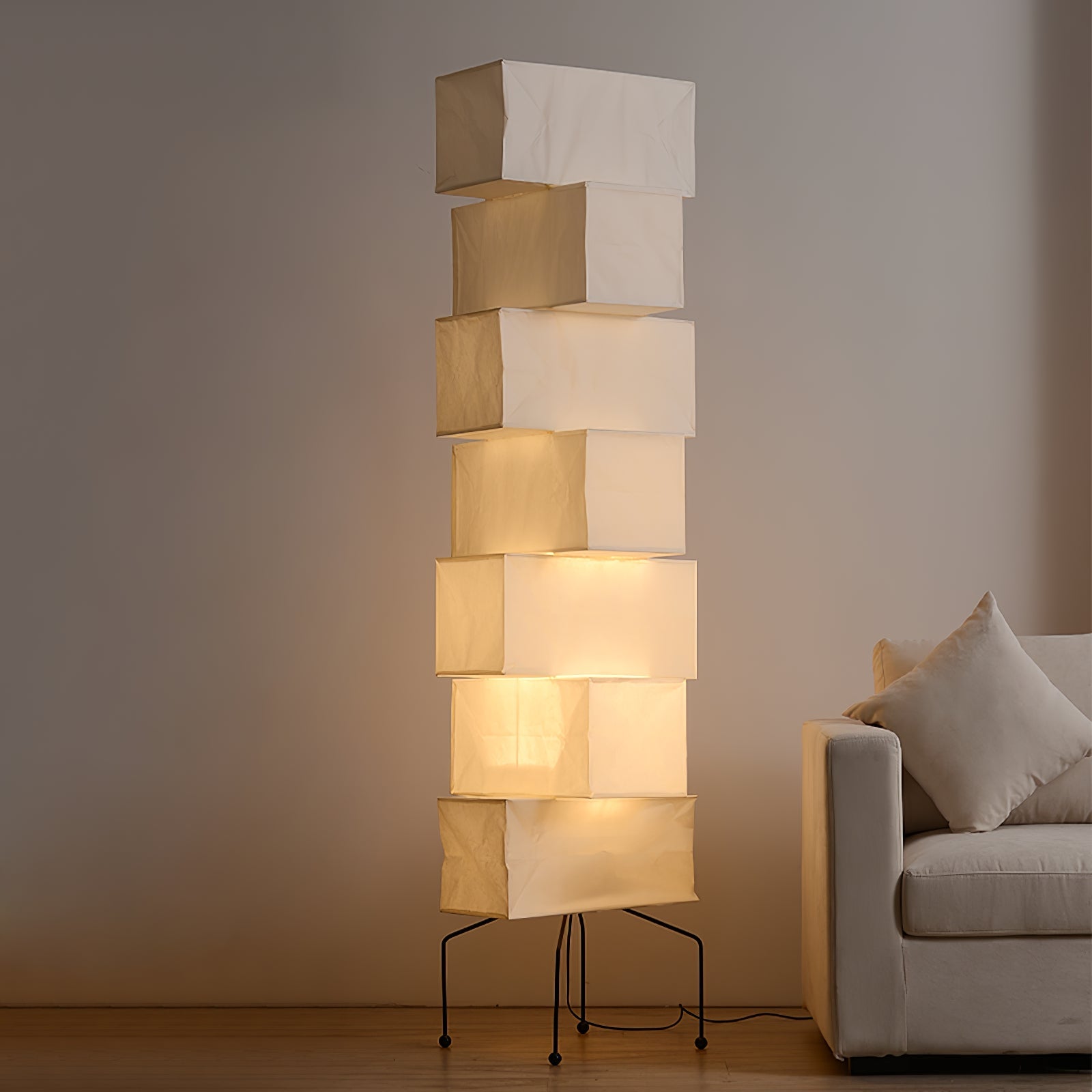 Lana Stacked Floor Light, Floor Lamp, detail 3