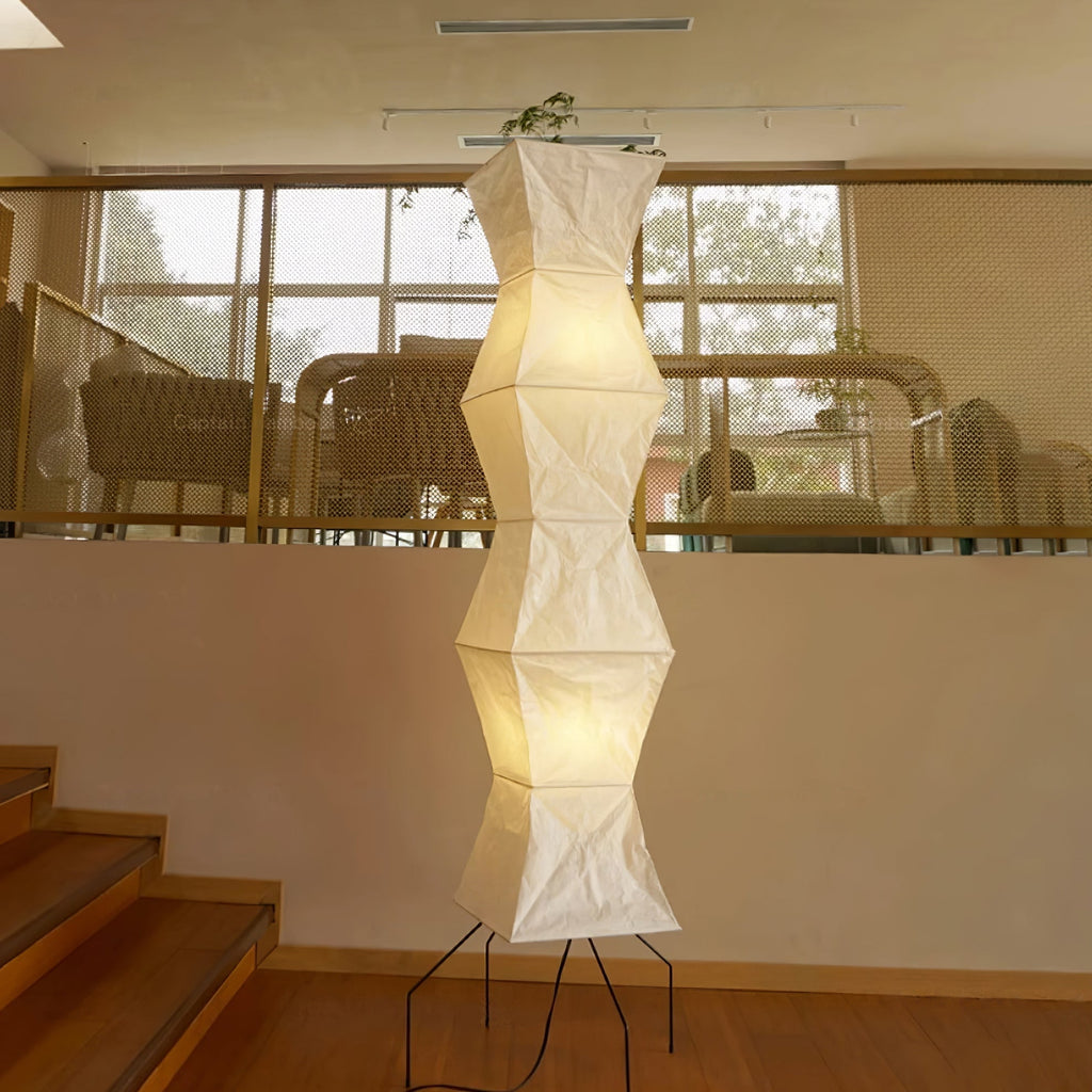Rice Paper Floor Light, Floor Lamp, detail 6