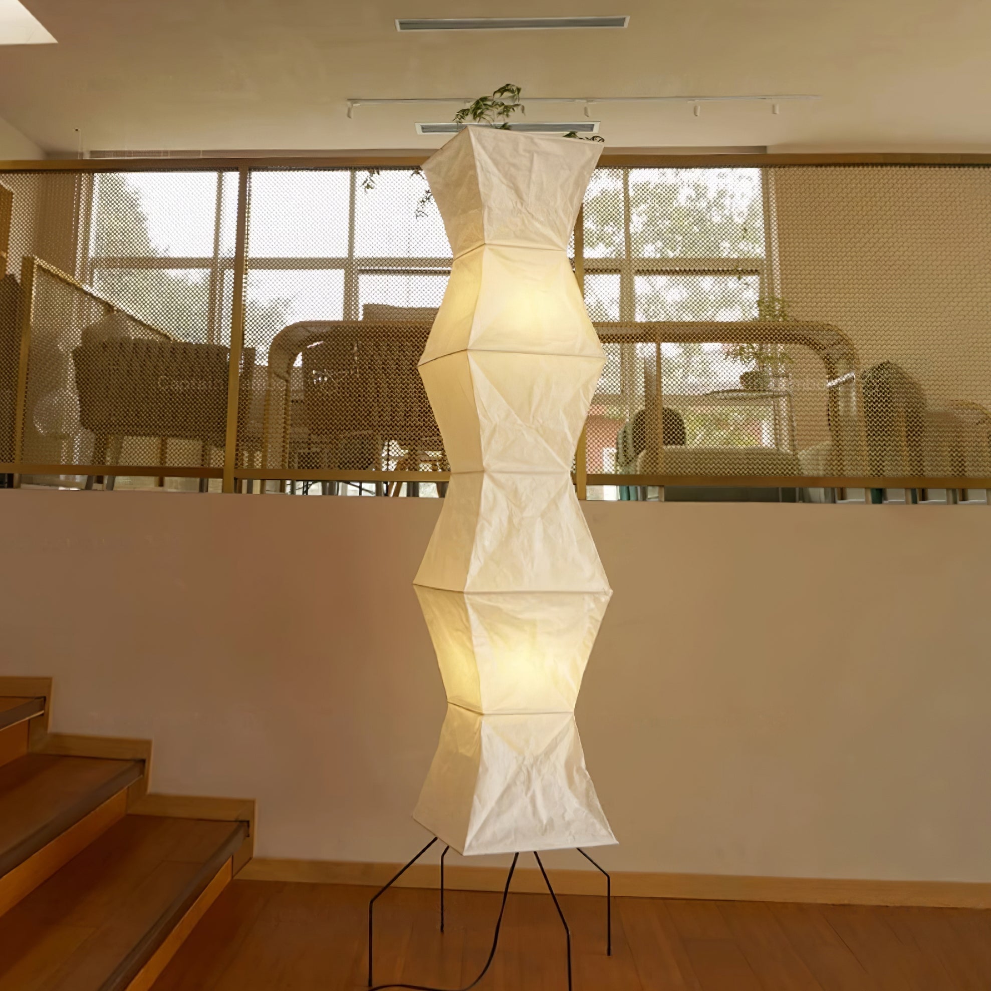Rice Paper Floor Light, Floor Lamp, detail 6