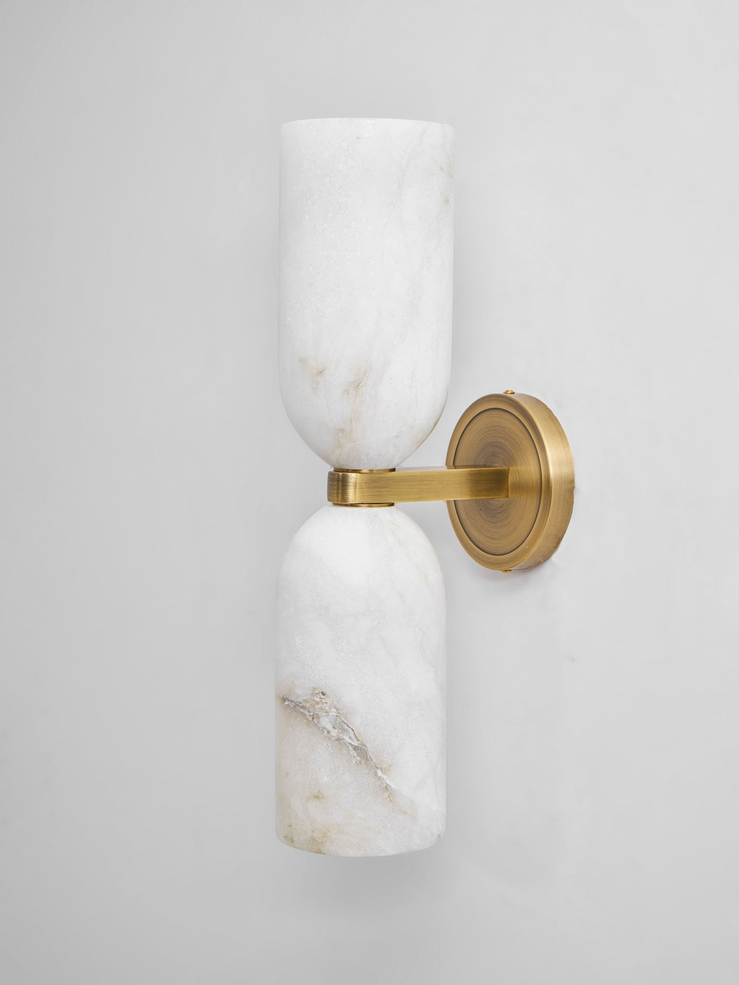 Alabaster Nexus Wall Light, Hardwired Wall Sconce, detail 27