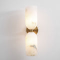 Alabaster Nexus Wall Light, Hardwired Wall Sconce, Metal, Dia 10cm x H 34cm