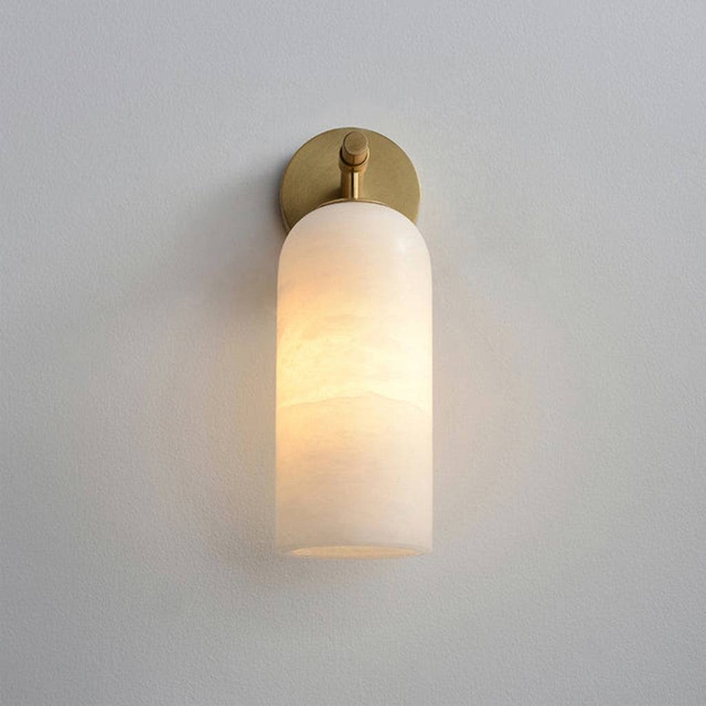 Alabaster Pillar Alabaster Wall Light - Wall Lamp, Hardwired Wall Sconce, detail 9