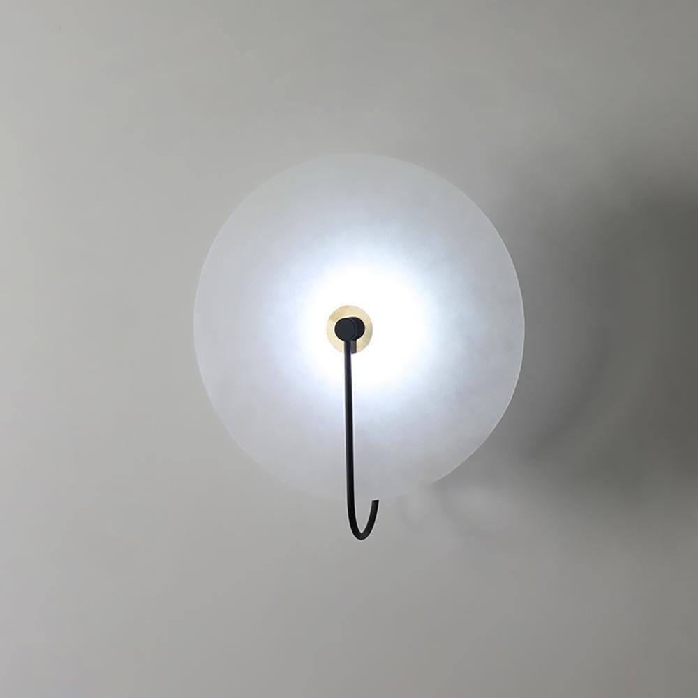 Alabaster LED Wall Light, Hardwired Wall Sconce, detail 17