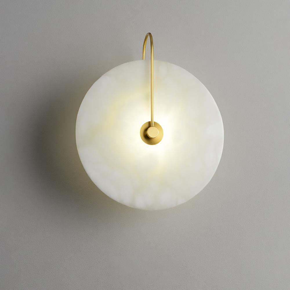 Alabaster LED Wall Light, Hardwired Wall Sconce, detail 13