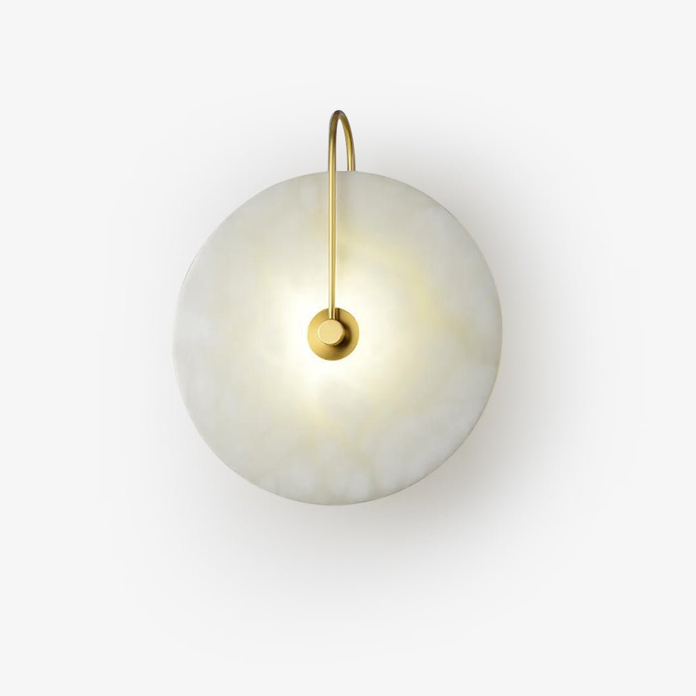 Alabaster LED Wall Light, Hardwired Wall Sconce, detail 26