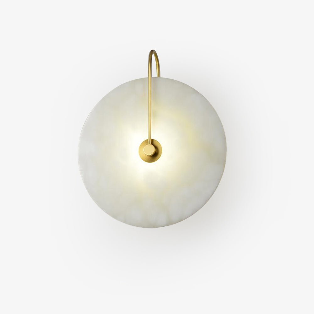 Alabaster LED Wall Light, Hardwired Wall Sconce, detail 25