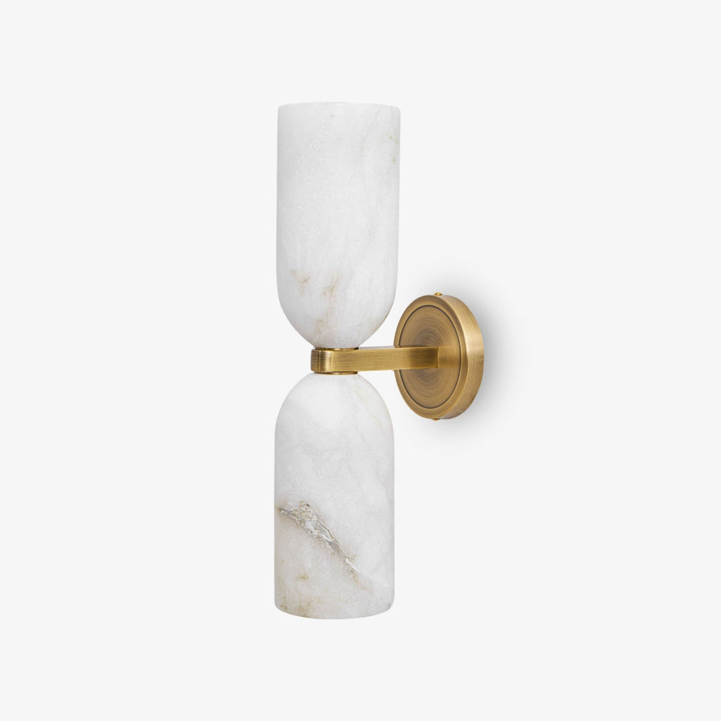 Alabaster Nexus Wall Light, Hardwired Wall Sconce, detail 2