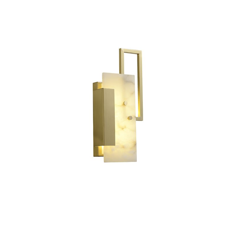 Althea Alabaster Wall Light, Hardwired Wall Sconce, detail 27