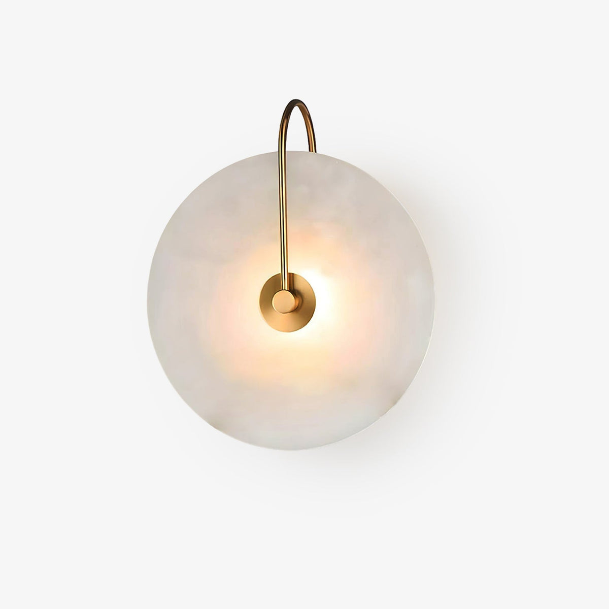Alabaster LED Wall Light, Hardwired Wall Sconce, detail 32