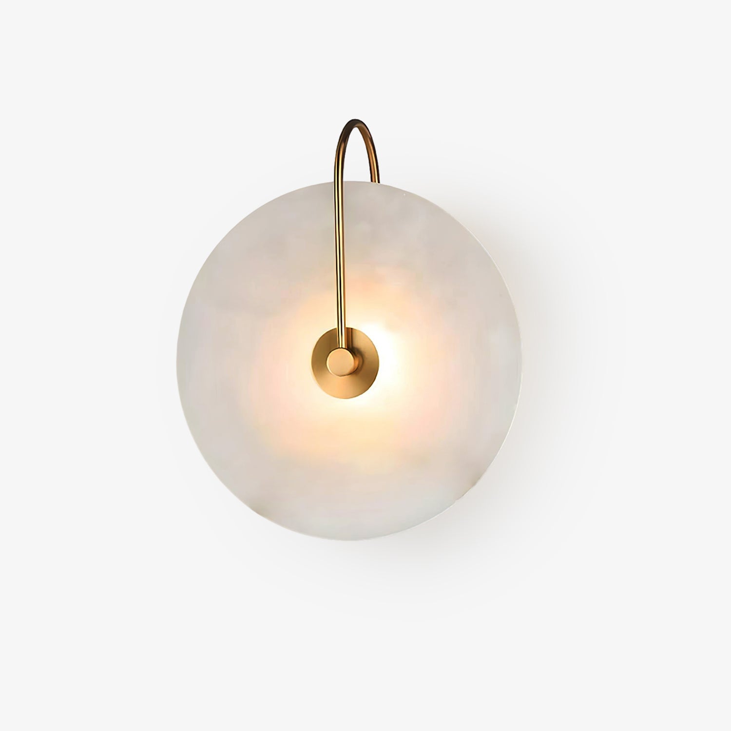 Alabaster LED Wall Light, Hardwired Wall Sconce, detail 32