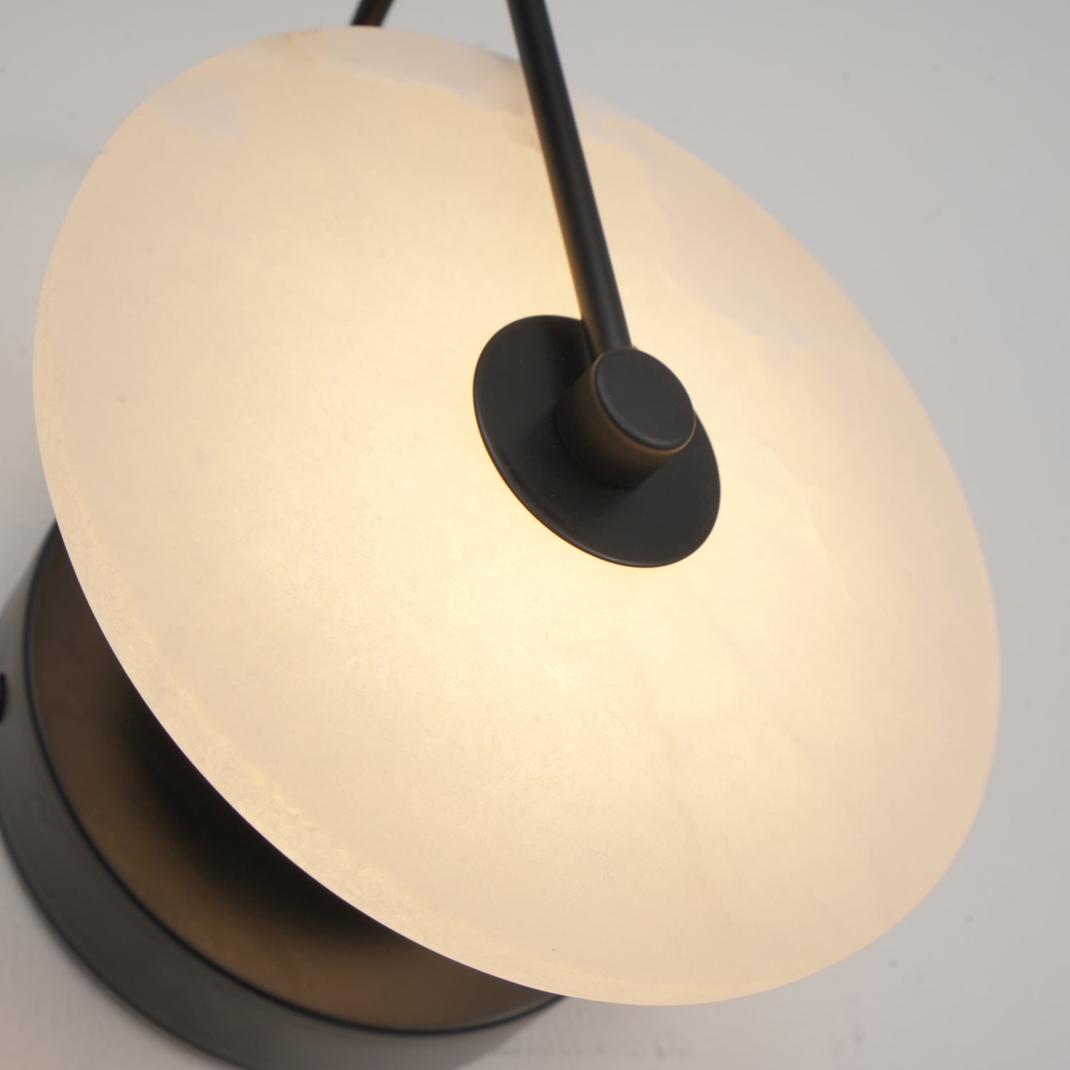 Alabaster LED Wall Light, Hardwired Wall Sconce, detail 57