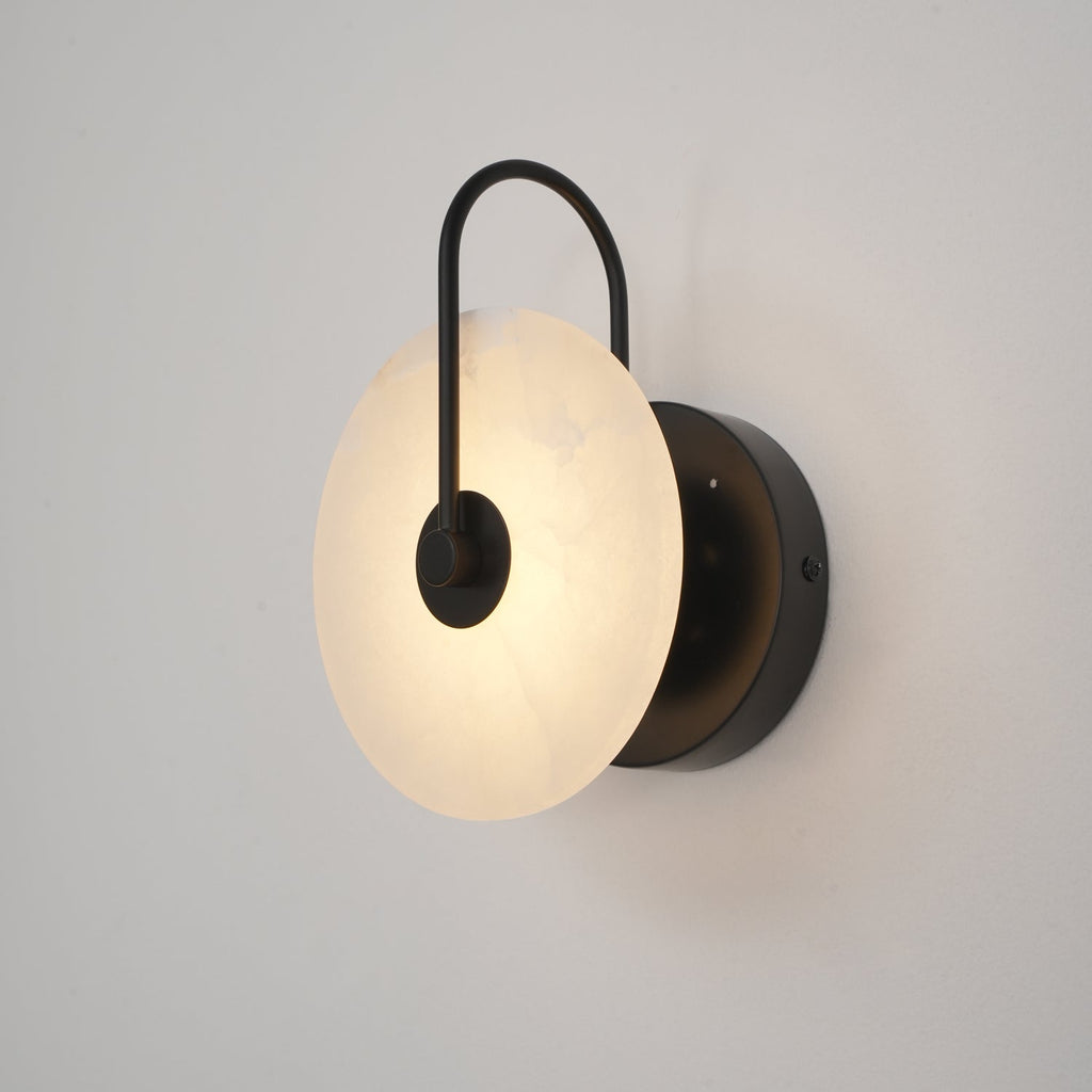 Alabaster LED Wall Light, Hardwired Wall Sconce, detail 55