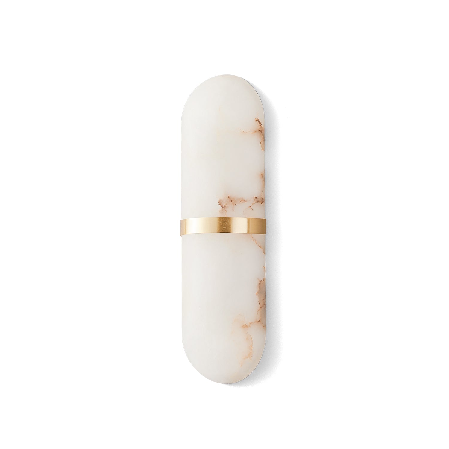 Alabaster Pill Wall Light, Hardwired Wall Sconce, detail 52