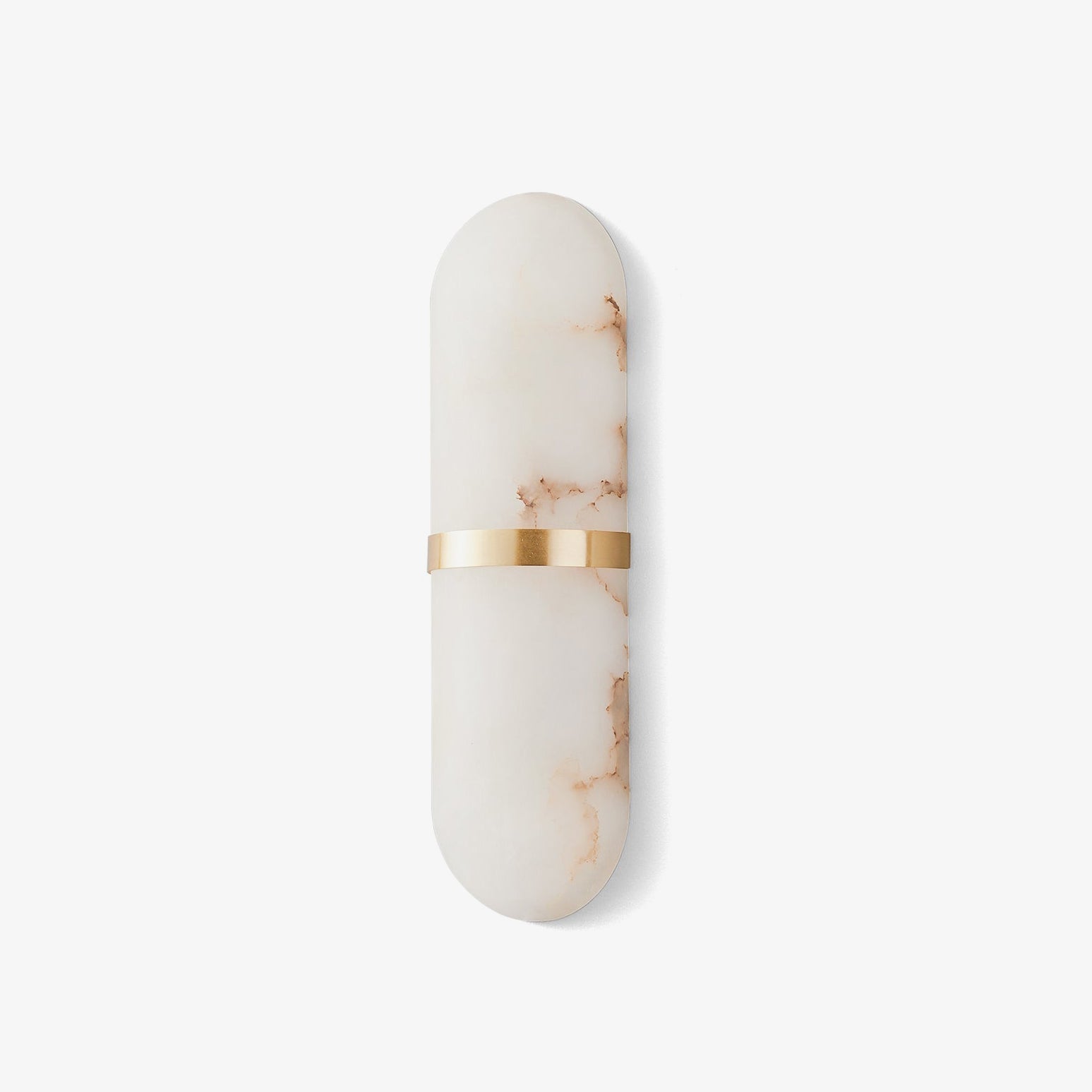 Alabaster Pill Wall Light, Hardwired Wall Sconce, detail 50
