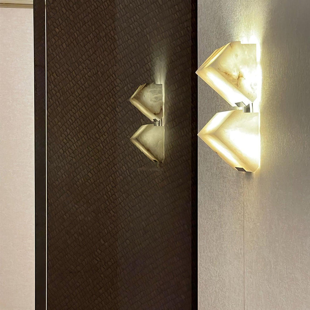 Alabaster Staircase Plug-In Wall Light, Plug-In Wall Sconce, detail 29