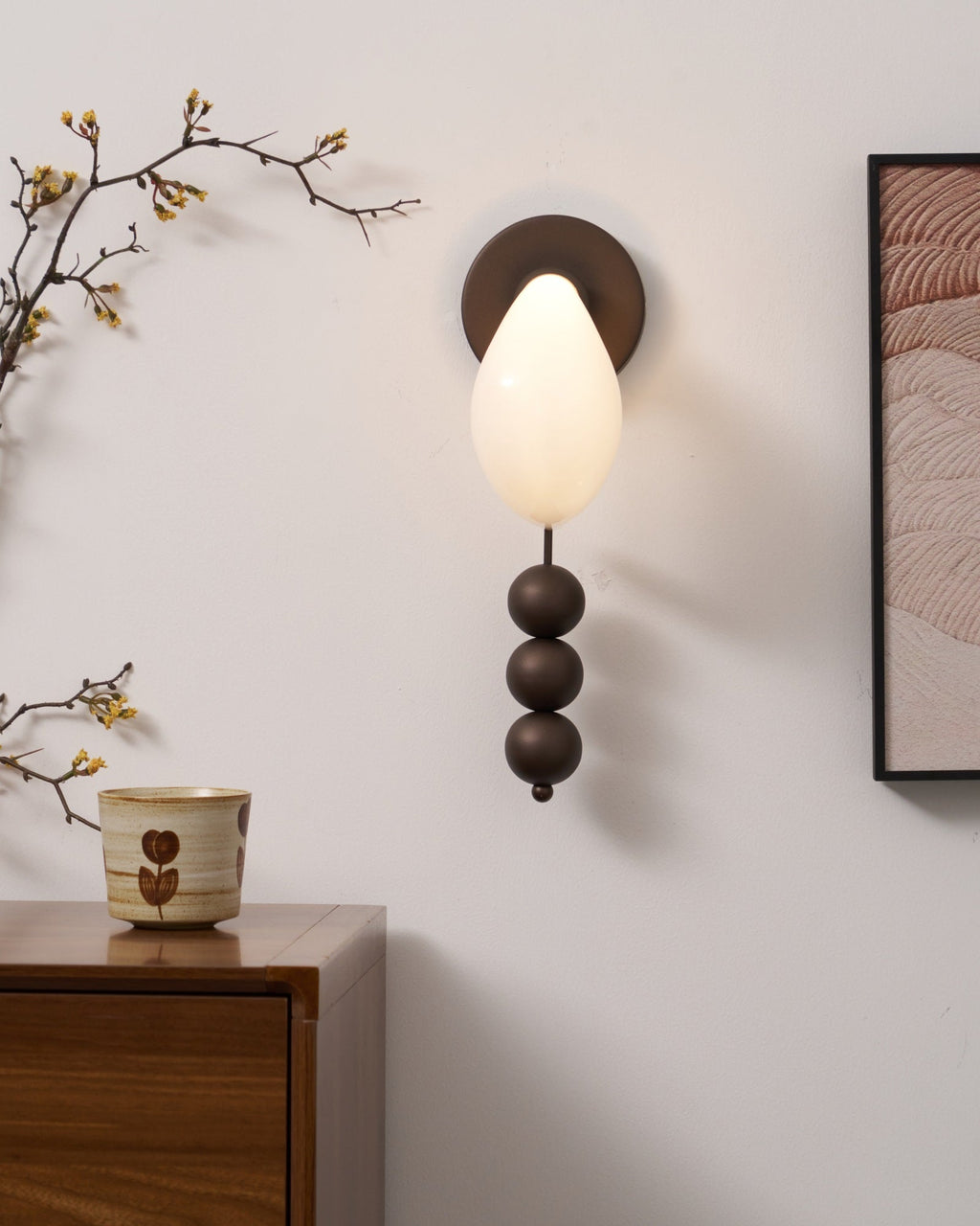 Alabris Wall Light, Hardwired Wall Sconce, detail 16