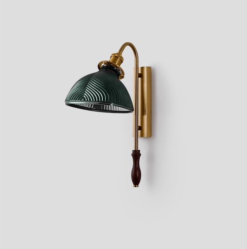 Alaric Wall Light, Hardwired Wall Sconce, Metal, Dia 17.5cm H 41cm