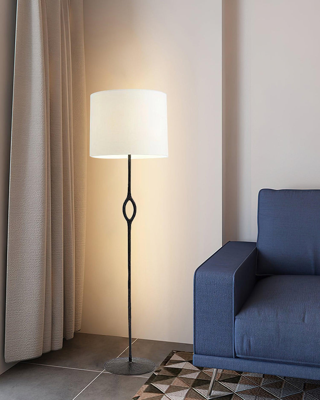 Alassis Floor Light 17.7", Floor Lamp, detail 16