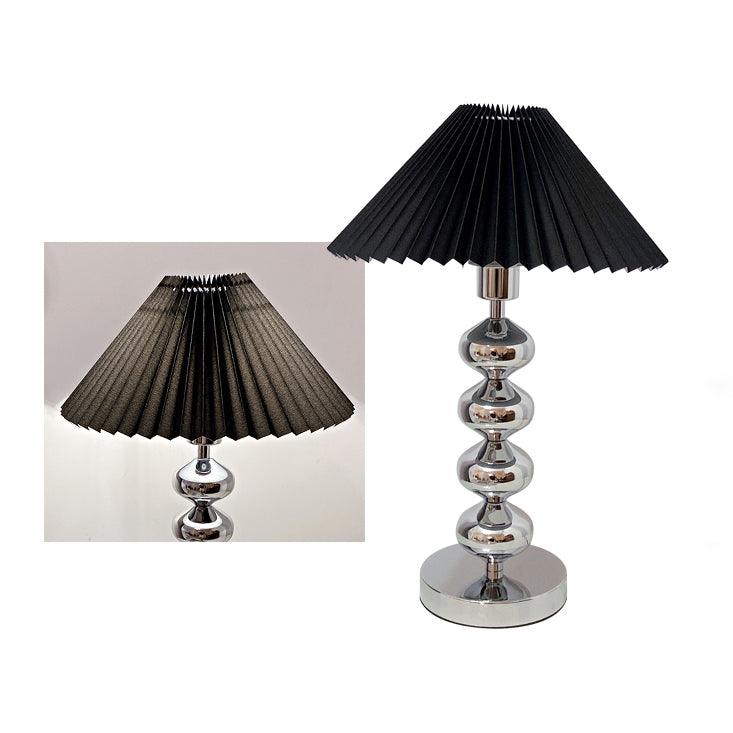 Aleisha Pleated Table Light, Bedside Table Lamp, detail 16