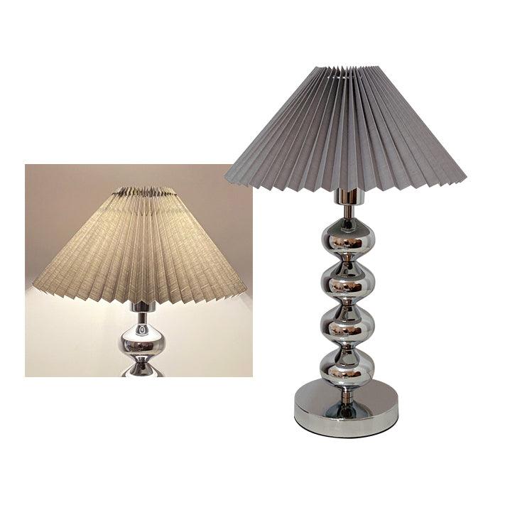 Aleisha Pleated Table Light, Bedside Table Lamp, detail 17