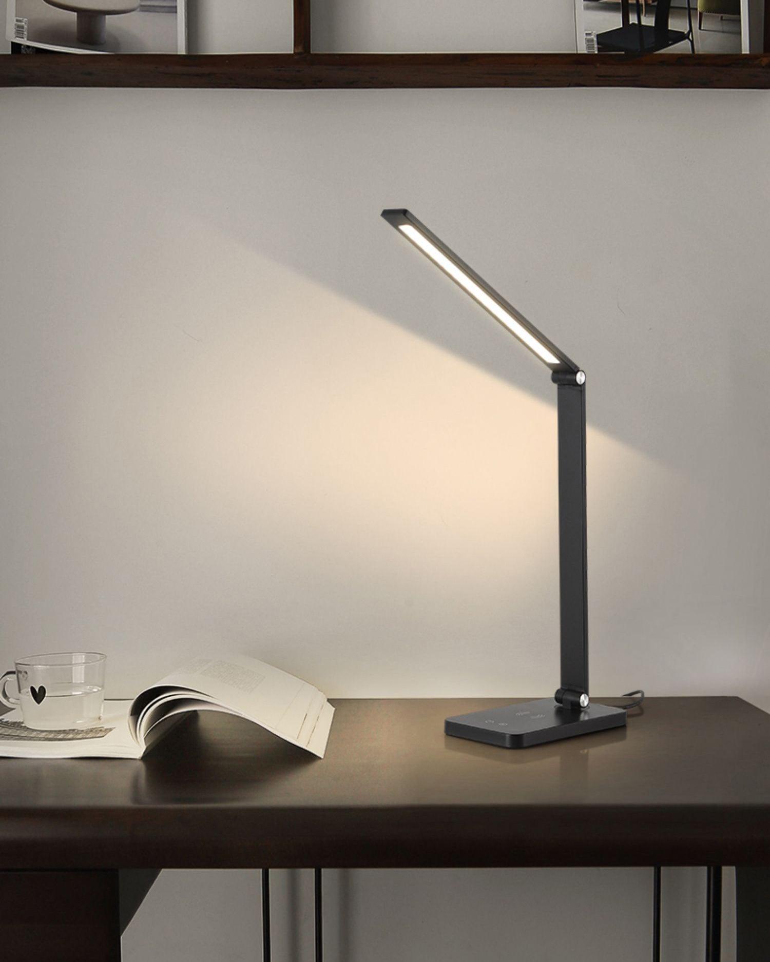 Aleris LED Desk Light with USB Built-in Battery 13", Bedside Table Lamp, detail 7