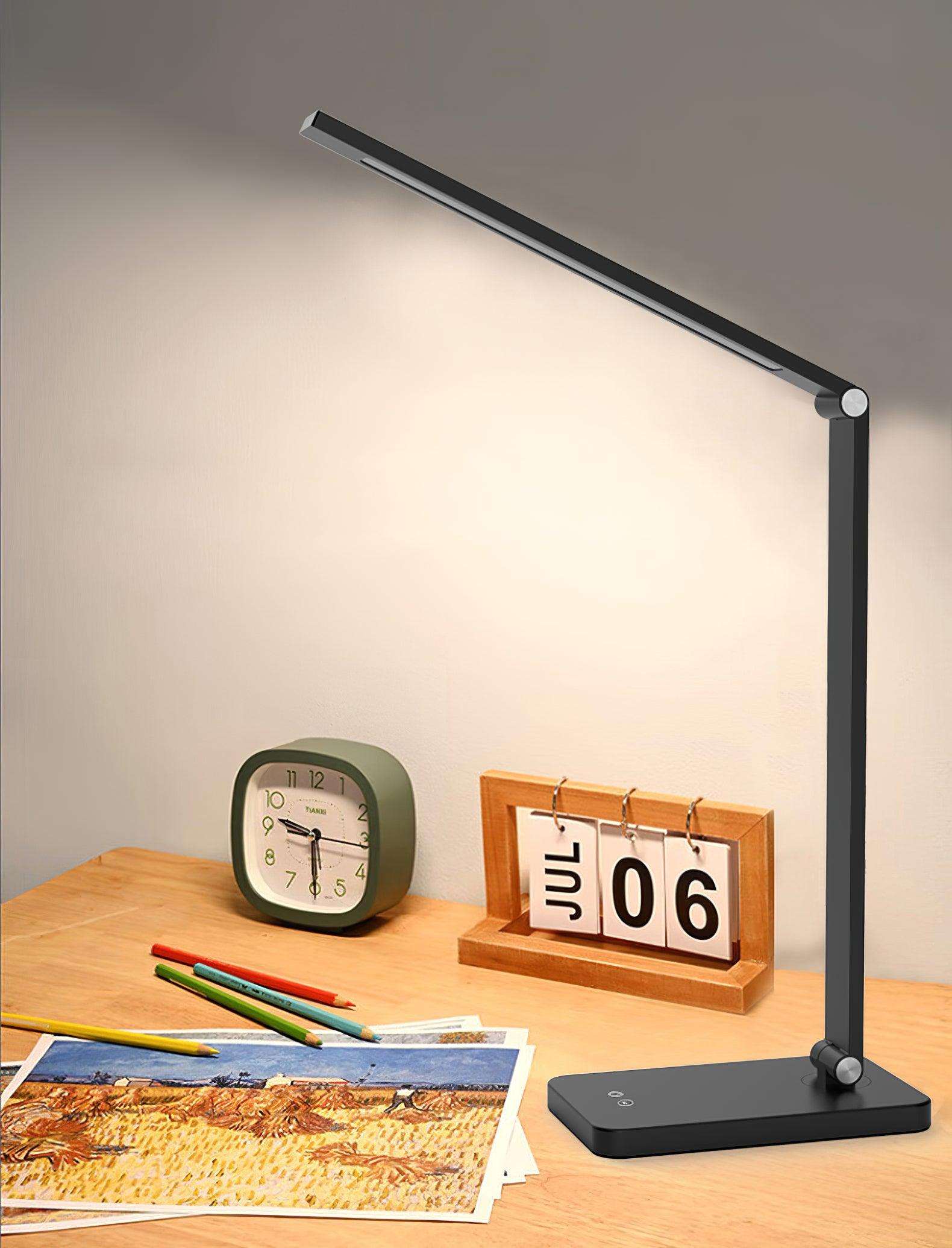Aleris LED Desk Light with USB Built-in Battery 13", Bedside Table Lamp, detail 8