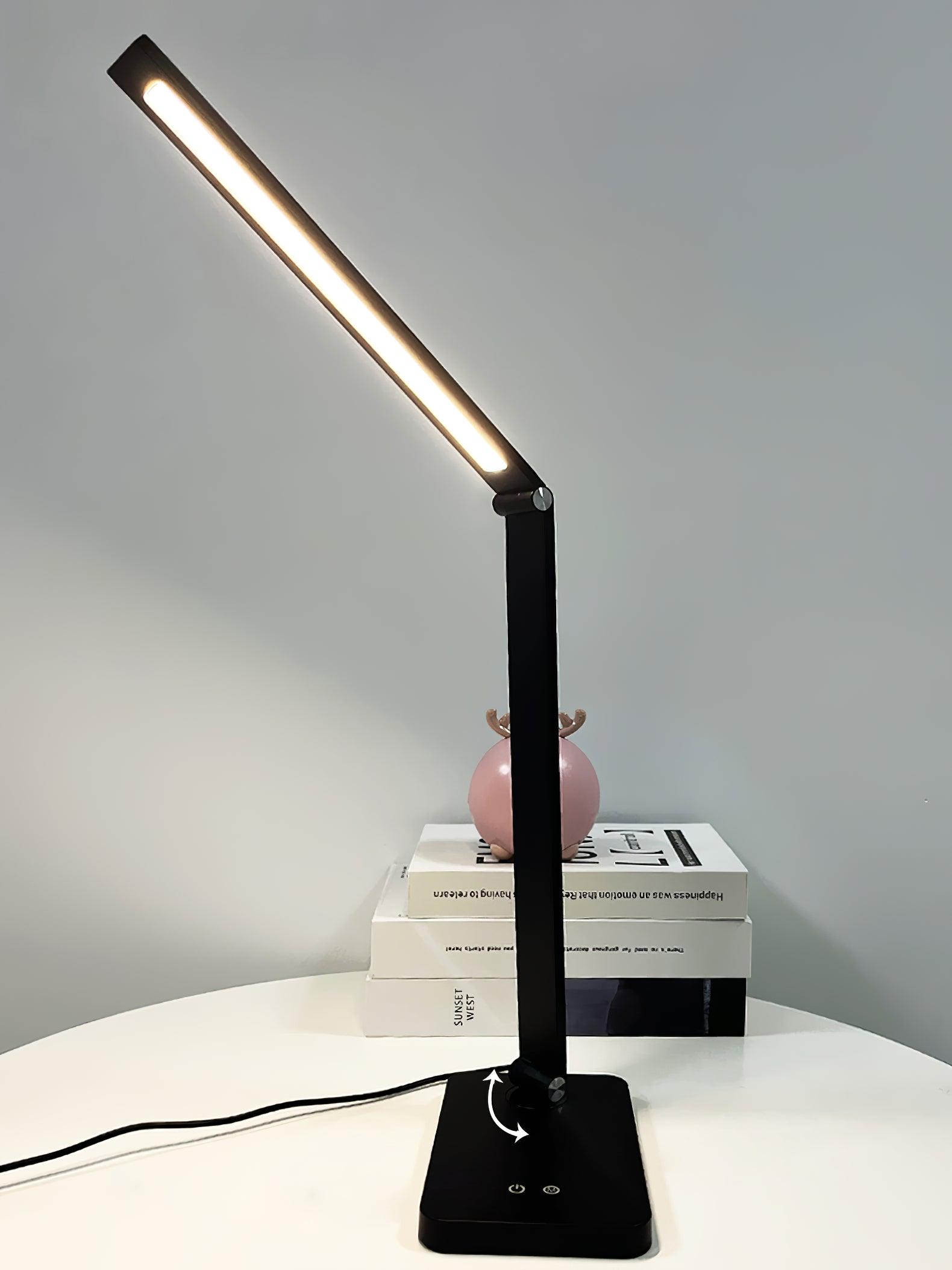 Aleris LED Desk Light with USB Built-in Battery 13", Bedside Table Lamp, detail 11