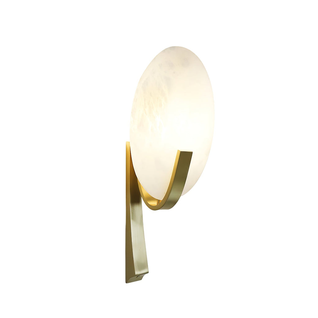 Alice Alabaster Wall Light, Hardwired Wall Sconce, detail 32
