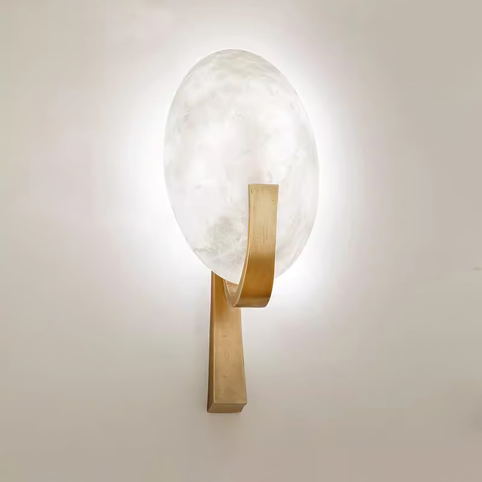 Alice Alabaster Wall Light, Hardwired Wall Sconce, detail 22