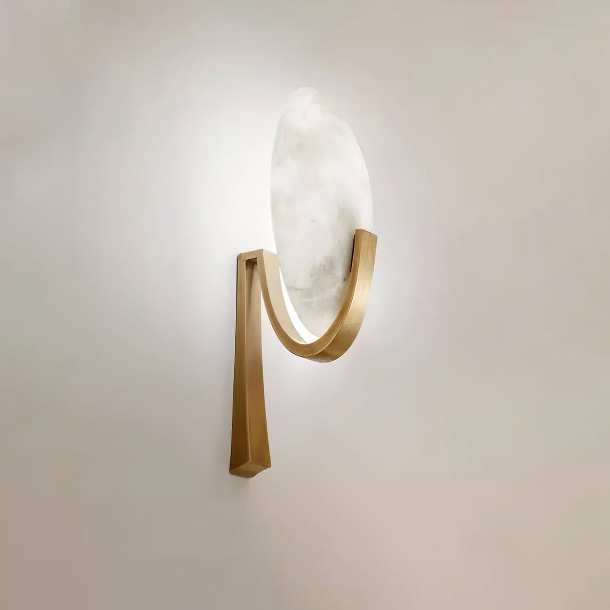 Alice Alabaster Wall Light, Hardwired Wall Sconce, detail 37
