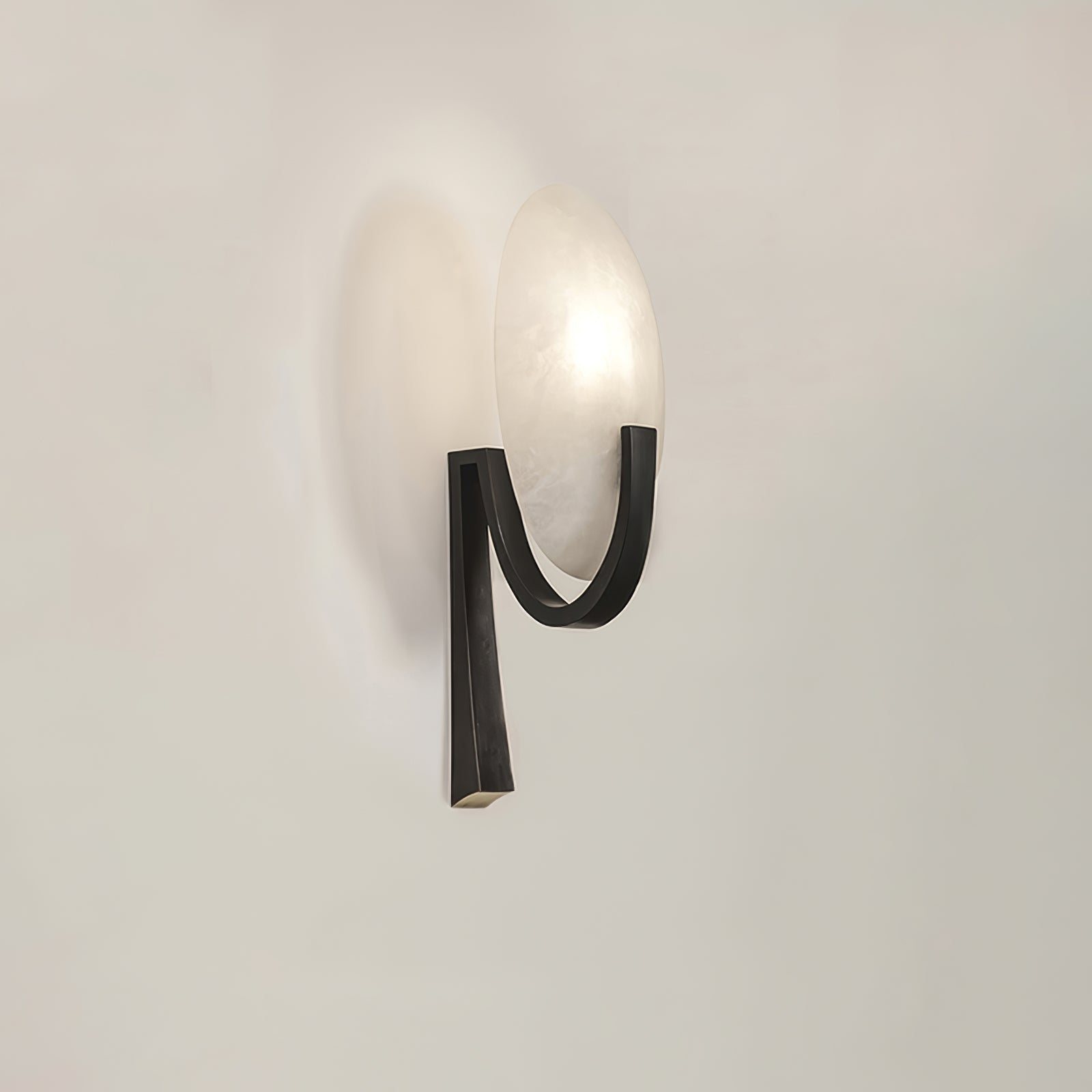 Alice Alabaster Wall Light, Hardwired Wall Sconce, detail 35