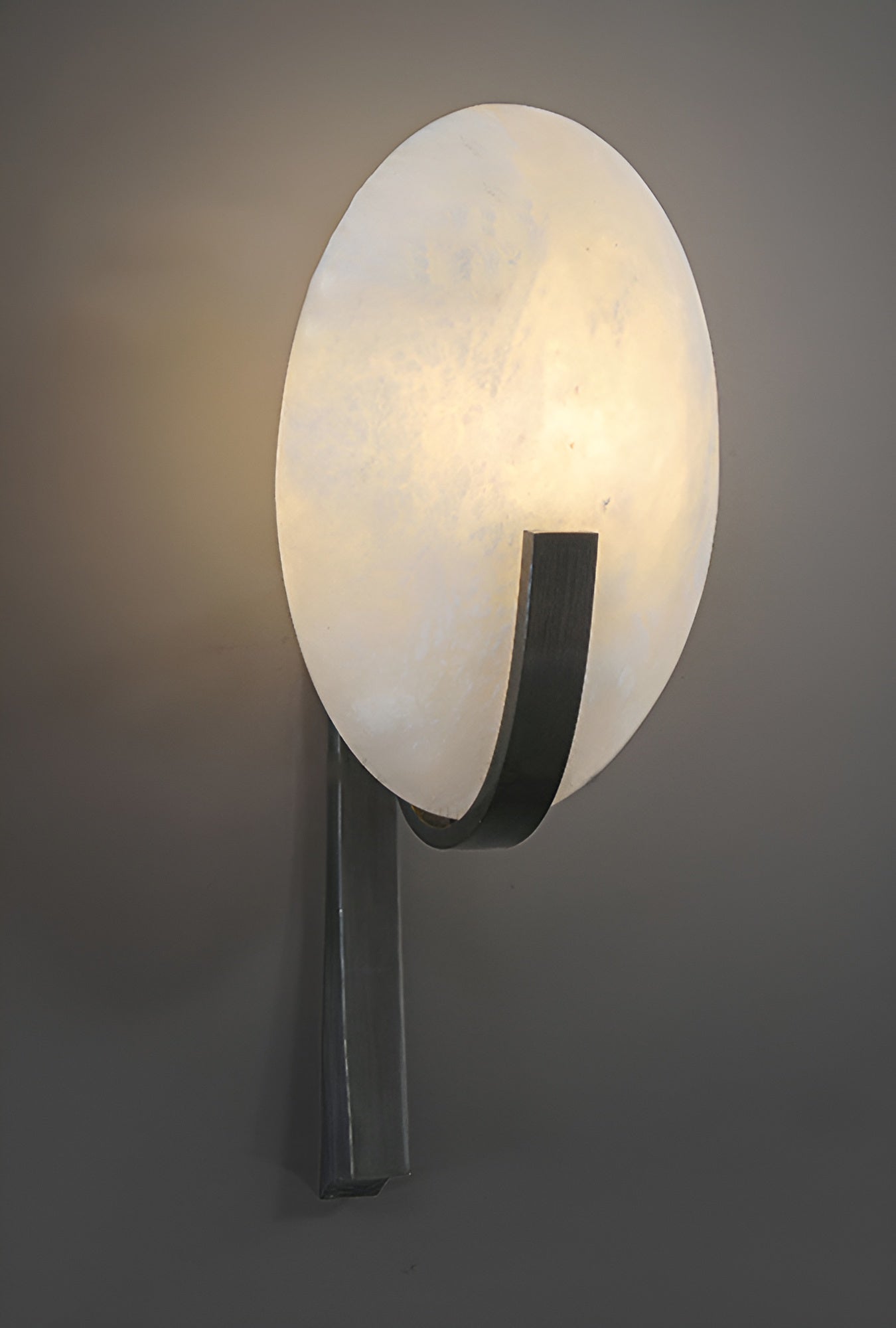 Alice Alabaster Plug-In Wall Light, Plug-In Wall Sconce, detail 33