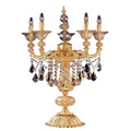 Mendelssohn 34 Inch Table Lamp table lamp in metal, crystal | Tianguang Select
