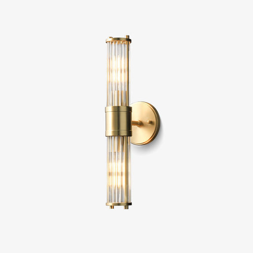 Allen Brass Wall Light, Hardwired Wall Sconce, detail 2