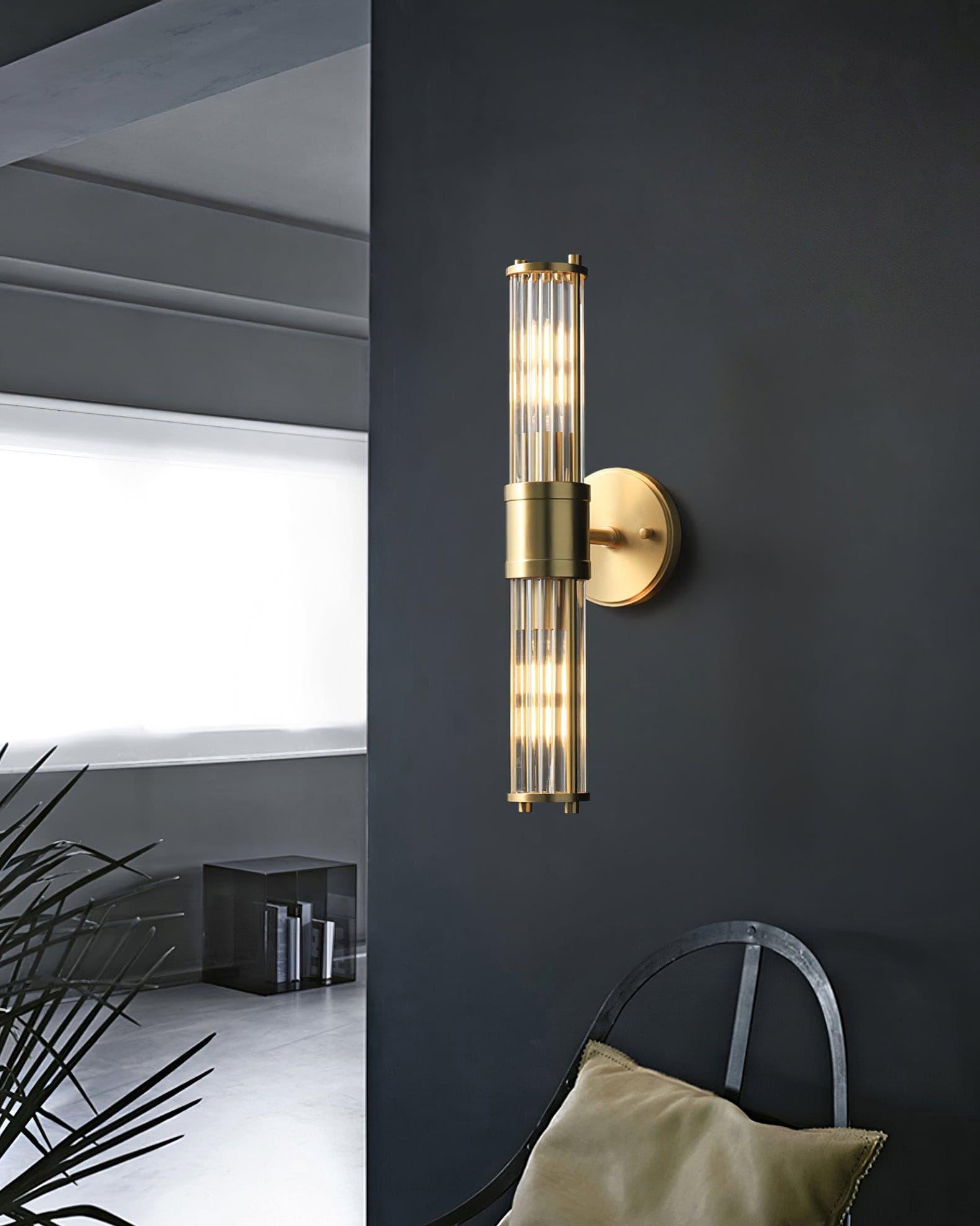 Celeste Cylinde Wall Light, Hardwired Wall Sconce, detail 5