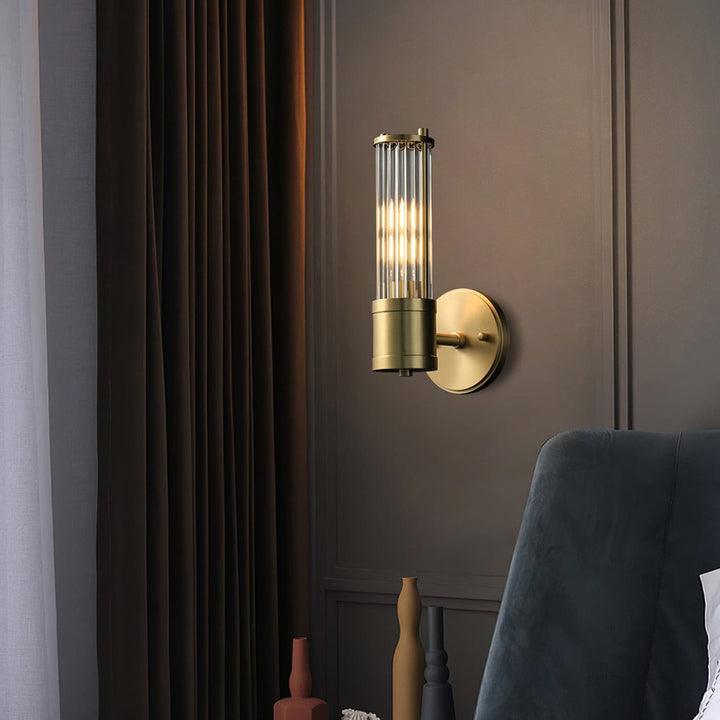 Celeste Cylinde Wall Light, Hardwired Wall Sconce, detail 8