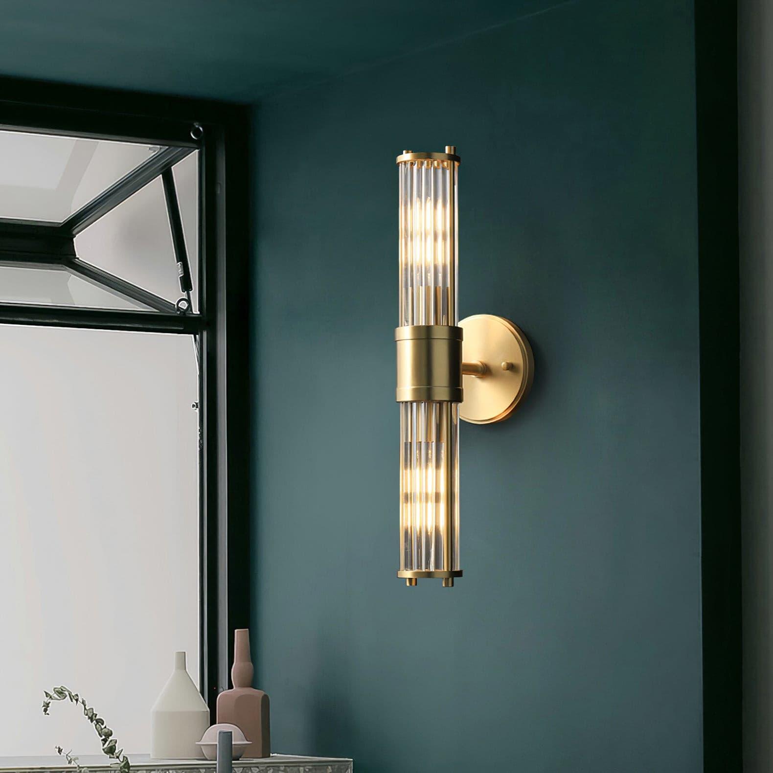 Celeste Cylinde Wall Light, Hardwired Wall Sconce, detail 6
