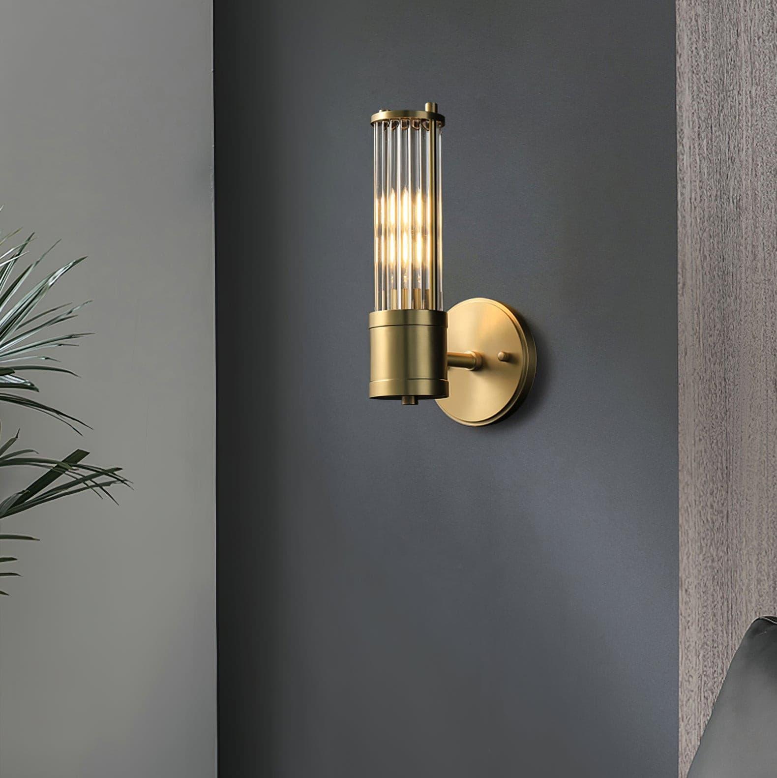 Celeste Cylinde Wall Light, Hardwired Wall Sconce, detail 7